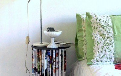 Book Art Furniture – Tables and Pillows