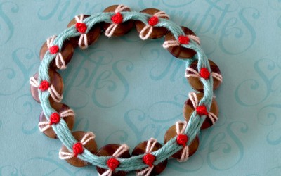 Button Thread Bracelets – DIY