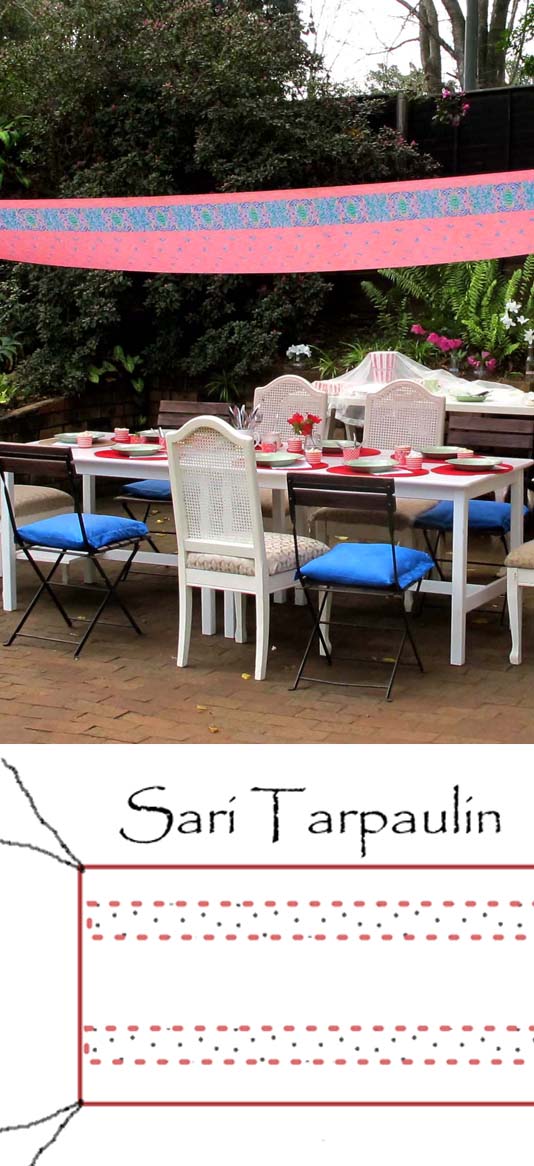 Sari Tarpaulin - As seen on Pinterest